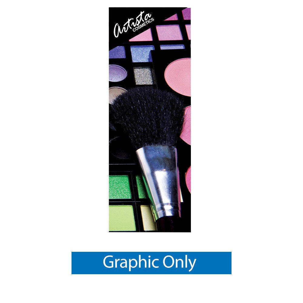 33.5 in. Steppy Retractable Banner Stand — Graphic Only